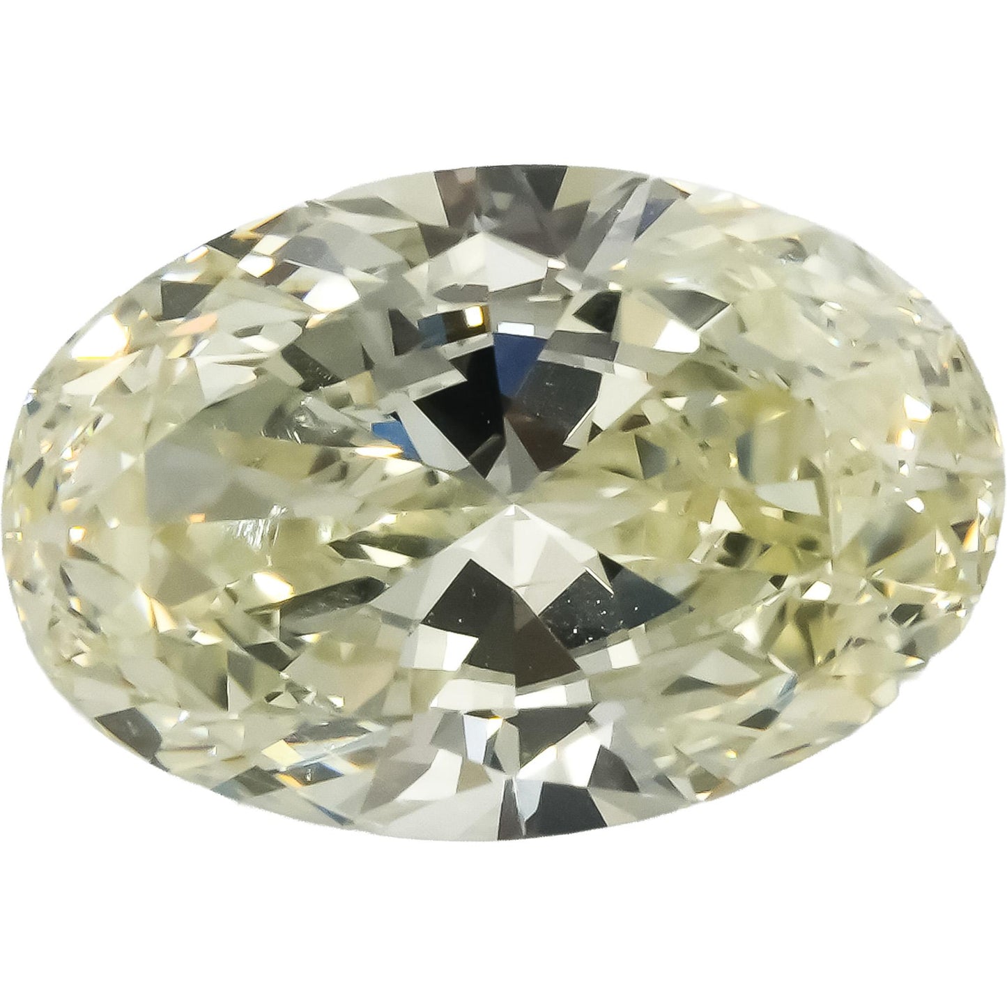 GIA Certified SI1/K Oval Brilliant Cut Loose Diamond Stone 3.01CT
