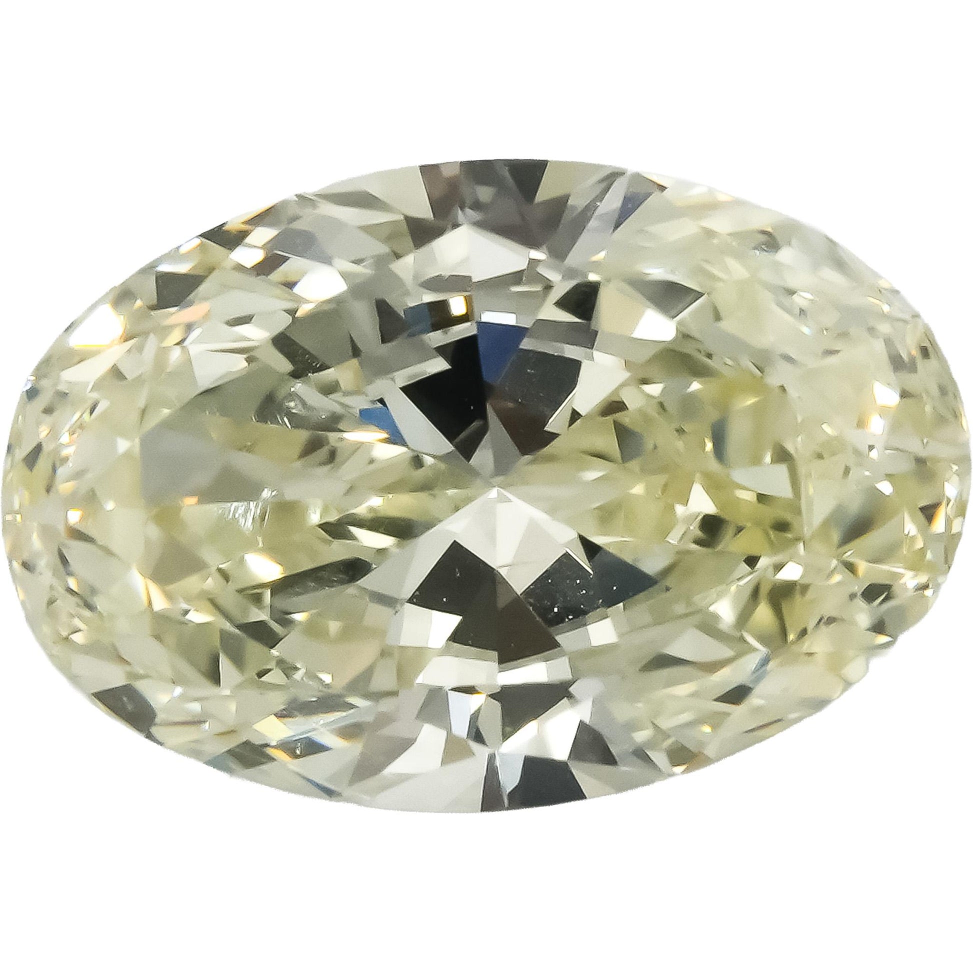 GIA Certified SI1/K Oval Brilliant Cut Loose Diamond Stone 3.01CT