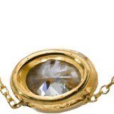 14k Yellow Gold VS Oval Cut Lab-Grown Diamond Solitaire Pendant Necklace 0.98CT