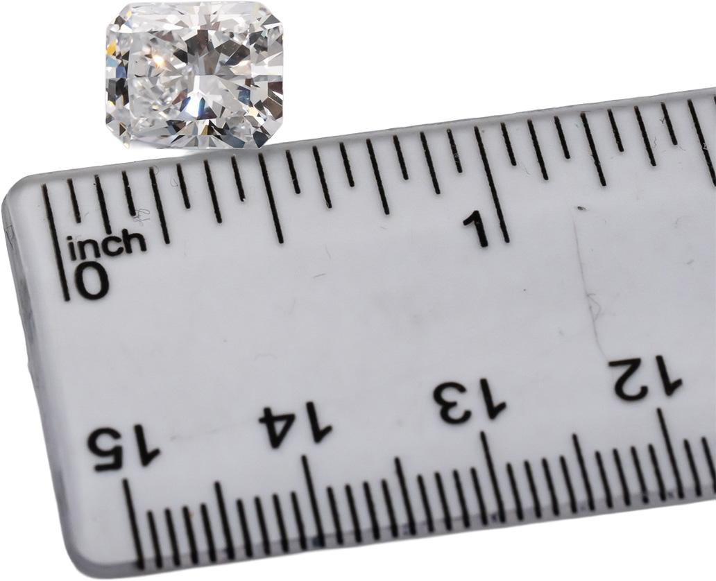 GIA Certified D/Internally Flawless Radiant Cut Diamond Loose Stone 4.27CT