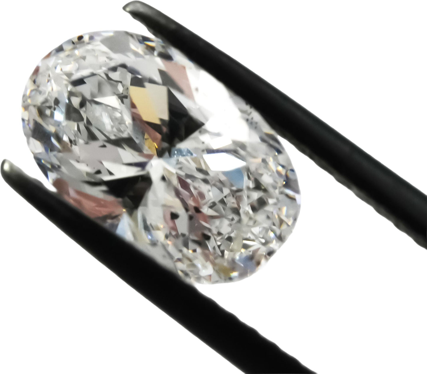 GIA Certified SI2/D Oval Brilliant Cut Diamond Loose Stone 2.02CT