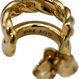 DAVID YURMAN 18k Yellow Gold Mercer Hoop Huggie Earrings 2950 Retail w/ Pouch