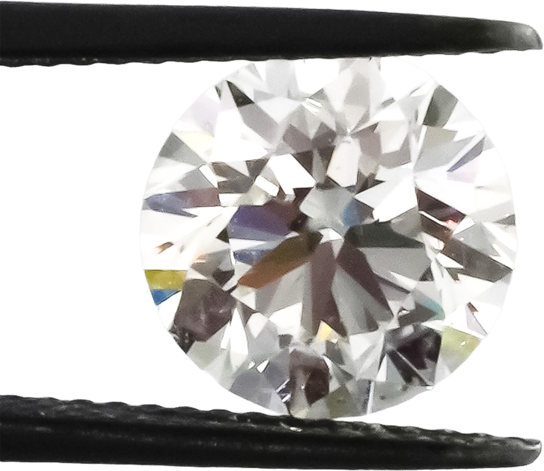 GIA Certified SI2/H Round Cut Natural Diamond Loose Stone 3.01CT