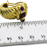 DAVID YURMAN 14k Yellow Gold Assorted Gemstone Renaissance Shrimp Earrings