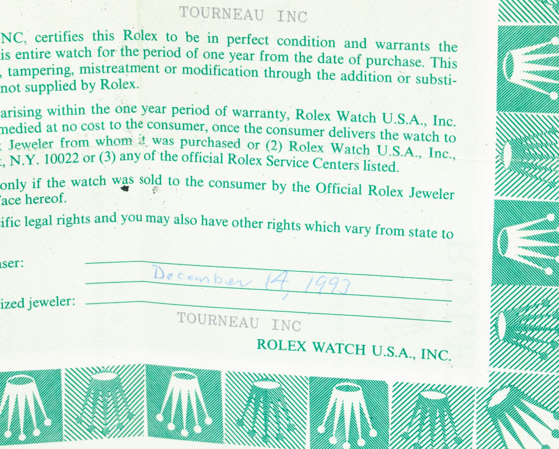 ROLEX Stainless Steel 67230 Oyster Perpetual Ladies Automatic Watch w/ Papers