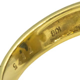 18k Yellow Gold VS Diamond & Sapphire Cocktail Ring 8.65CT Size 7.5