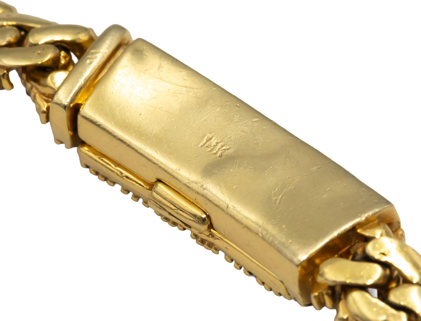 14k Yellow Gold Round Diamond Iced Out Cuban Choker Necklace Chain 13.65CT