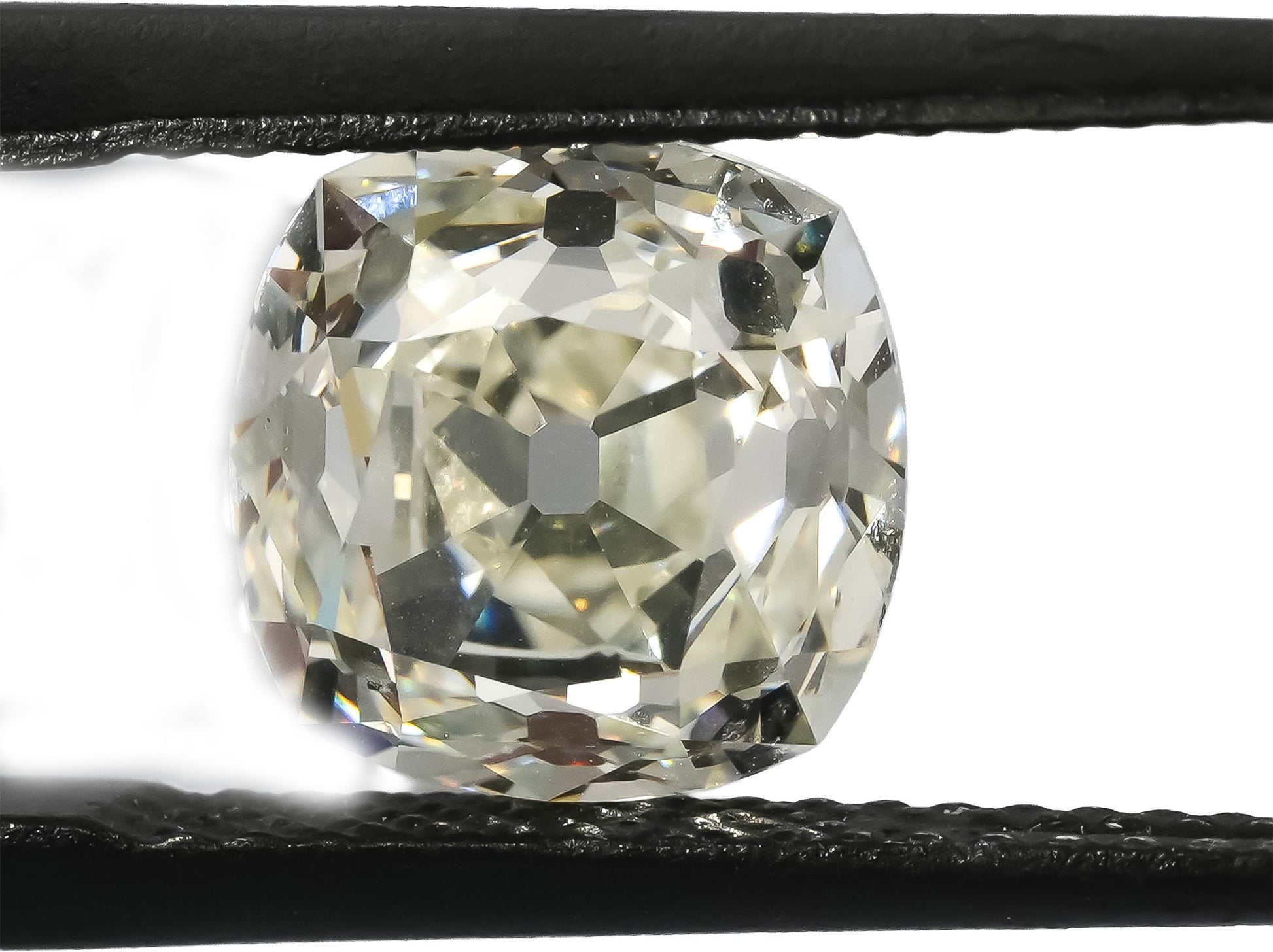 GIA Certified 3.02CT VS2 Clarity K Color Old Mine Cut Diamond Loose Stone