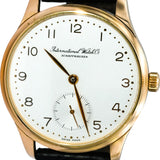 I.W.C. 18k Yellow Gold Portugieser 35mm Automatic Watch Ref. 3531