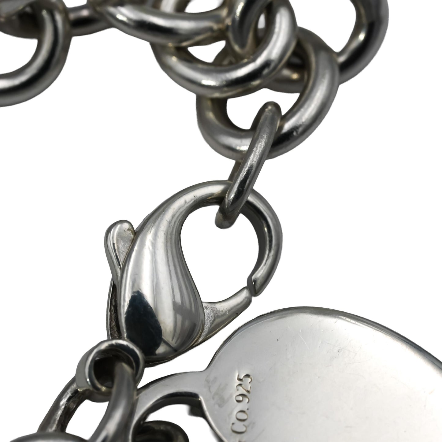 TIFFANY & CO. Sterling Silver Heart Tag Bracelet