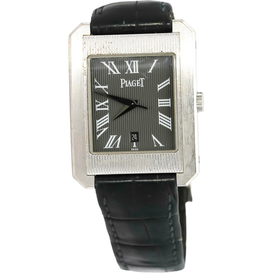 PIAGET 18k White Gold Protocole XL Automatic Watch Ref 26100
