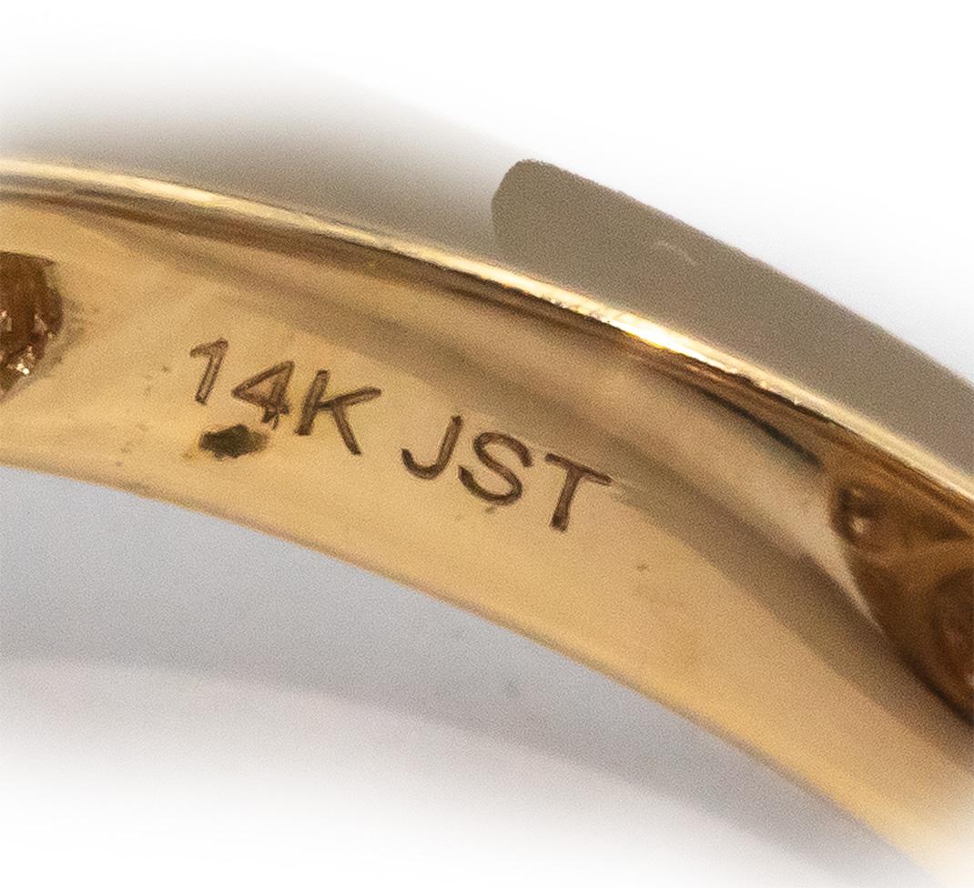 14k Yellow Gold Round Diamond Jumbo Cluster Cocktail Ring 4.0CT Size 7