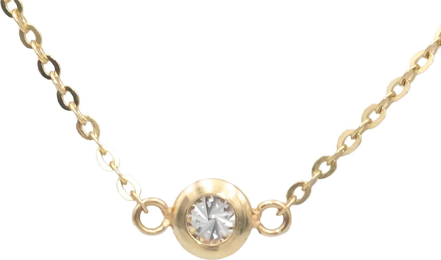 14k Yellow Gold 17.75" Long/5.0mm Wide Illusion By The Yard Necklace