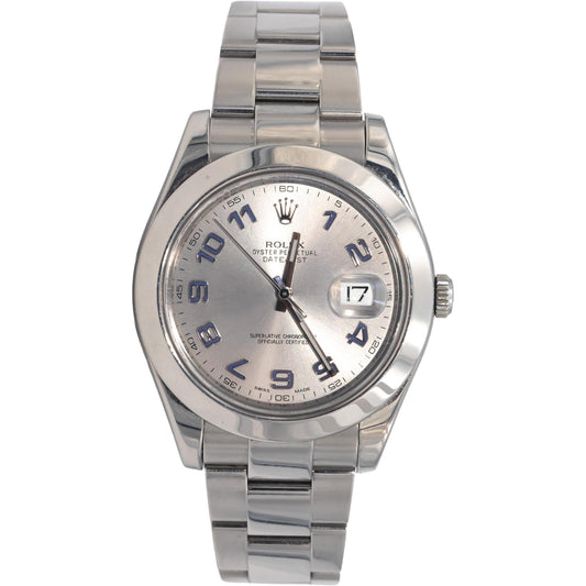 ROLEX Stainless Steel 116300 Datejust II 41mm Men's Automatic Watch