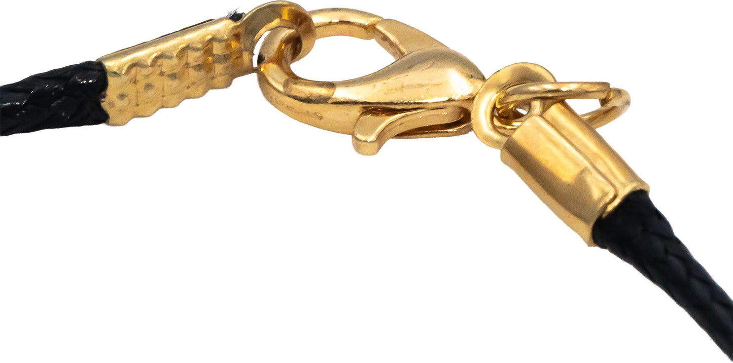 18k White & Yellow Gold White & Fancy Color Diamond Pendant Necklace 3.76CT