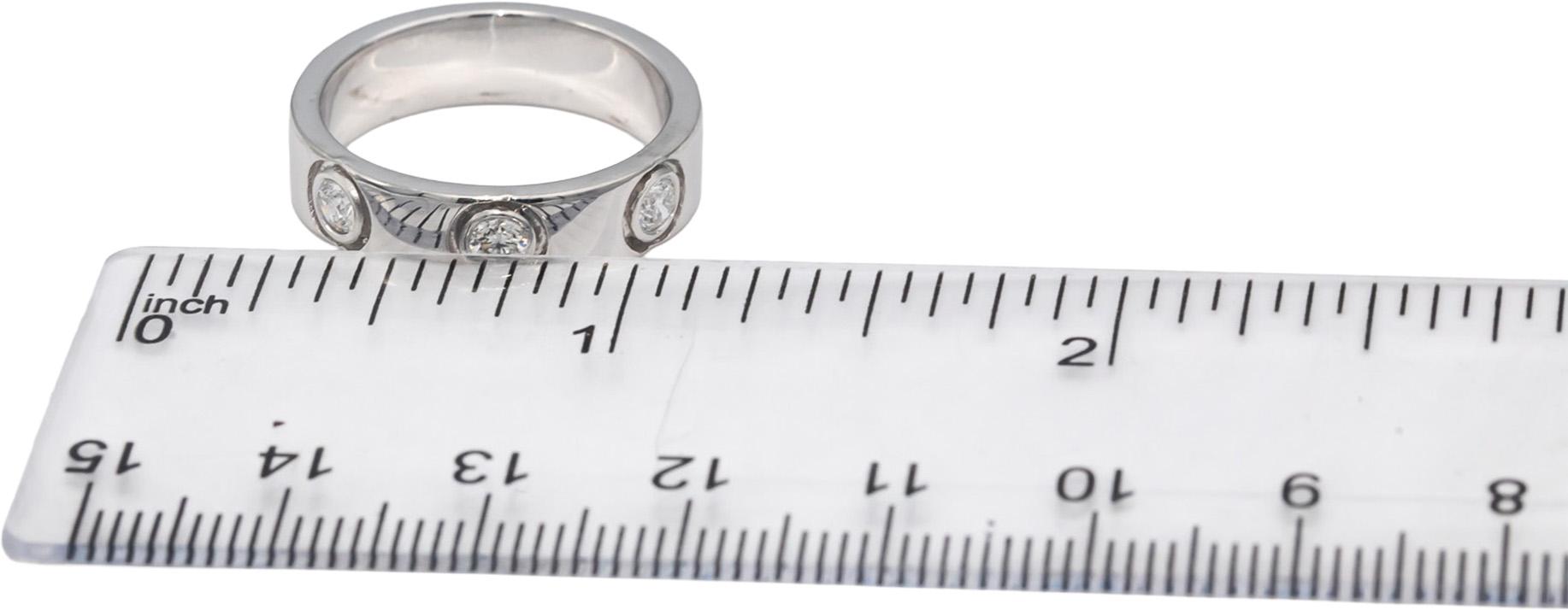 Platinum Round Bezel Set Diamond Men's Wedding Band Ring 0.40CT Size 7.75