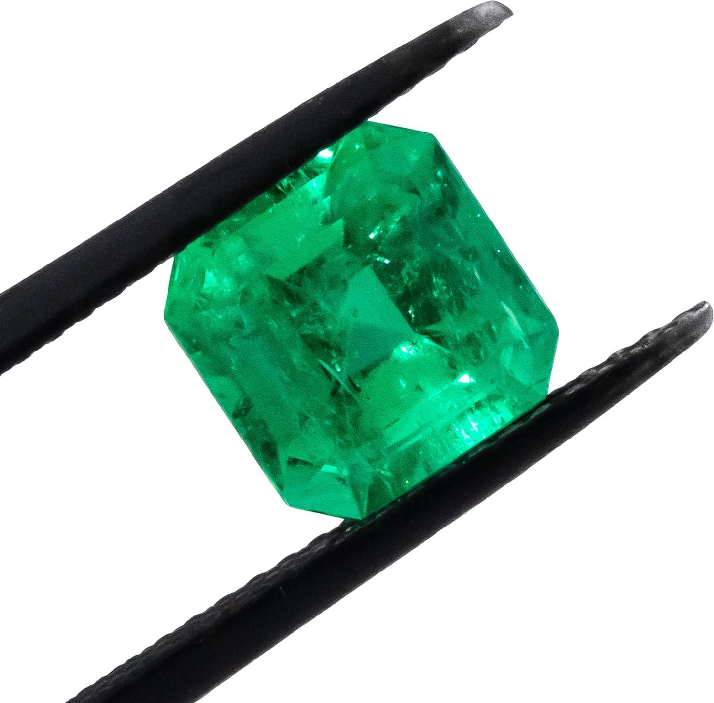 GIA Certified Octagonal Cut Natural Colombian Emerald Loose Gemstone 2.14CT