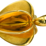 CARTIER 18k Yellow Gold Double C 3D Apple Pendant
