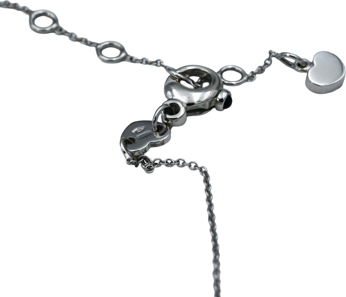 PASQUALE BRUNI 18k White Gold VS Diamond Cross Pendant Necklace 0.66CT