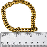 DAVID YURMAN 18k Yellow Gold 8mm Wide Cuban Link Bracelet w/ Box 17,500 Retail