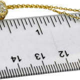 IGI 14k Yellow Gold VS1/G Emerald Cut Lab-Grown Diamond Pendant Necklace 2.60CT