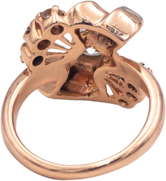 Retro Vintage 14k Rose Gold 0.75CT VS Diamond Ring Size 5.75