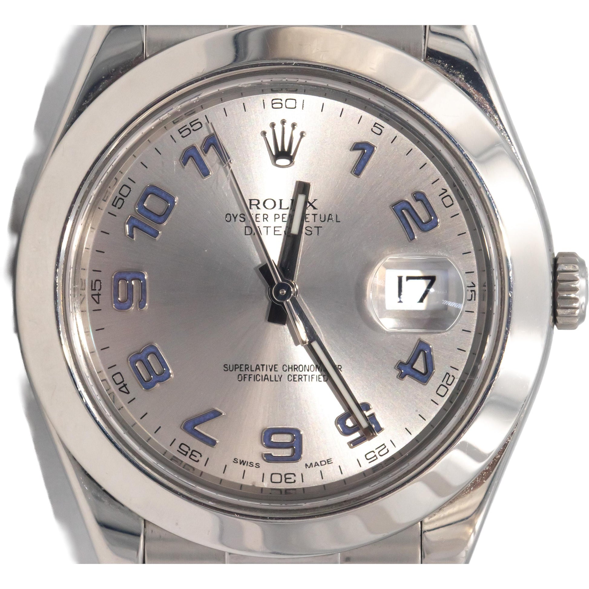 ROLEX Stainless Steel 116300 Datejust II 41mm Men's Automatic Watch