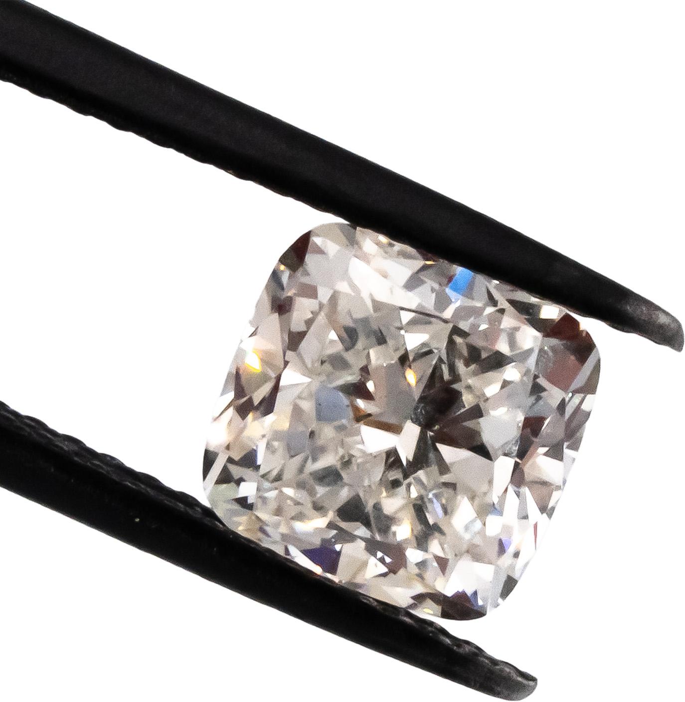 GIA Certified VS2/I Cushion Cut Diamond Loose Stone 2.02CT