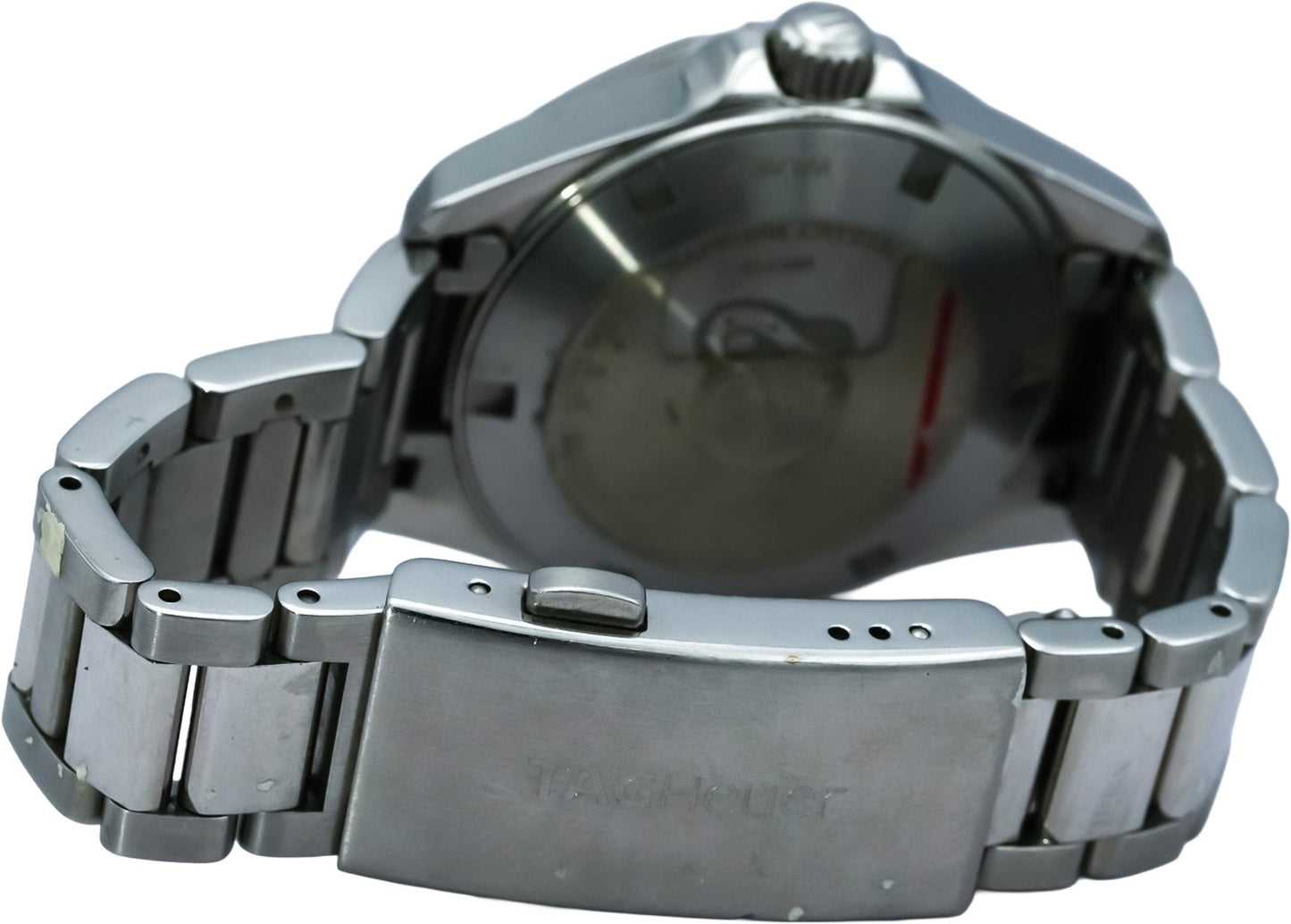 TAG Heuer Stainless Steel Aquaracer Lady MOP Dial Diamond Accent Watch WAY1314