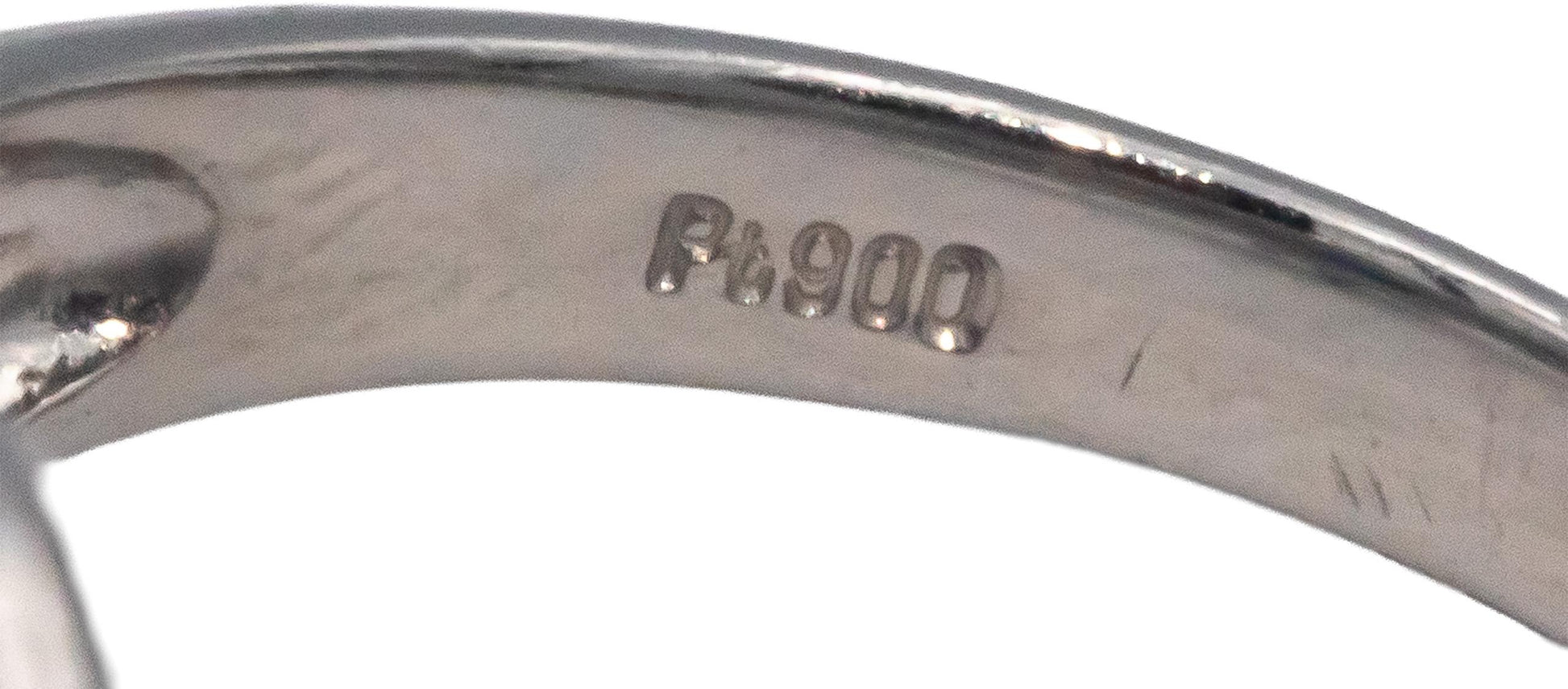 Platinum Jewelry Diamond and Sapphire Halo Ring 0.75CT Size 6