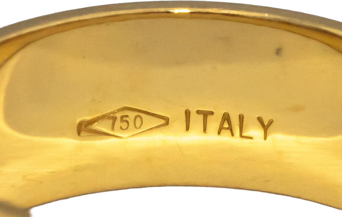 TIFFANY & CO. Vintage 18k Yellow Gold Atlas Collection Band Ring Size 7