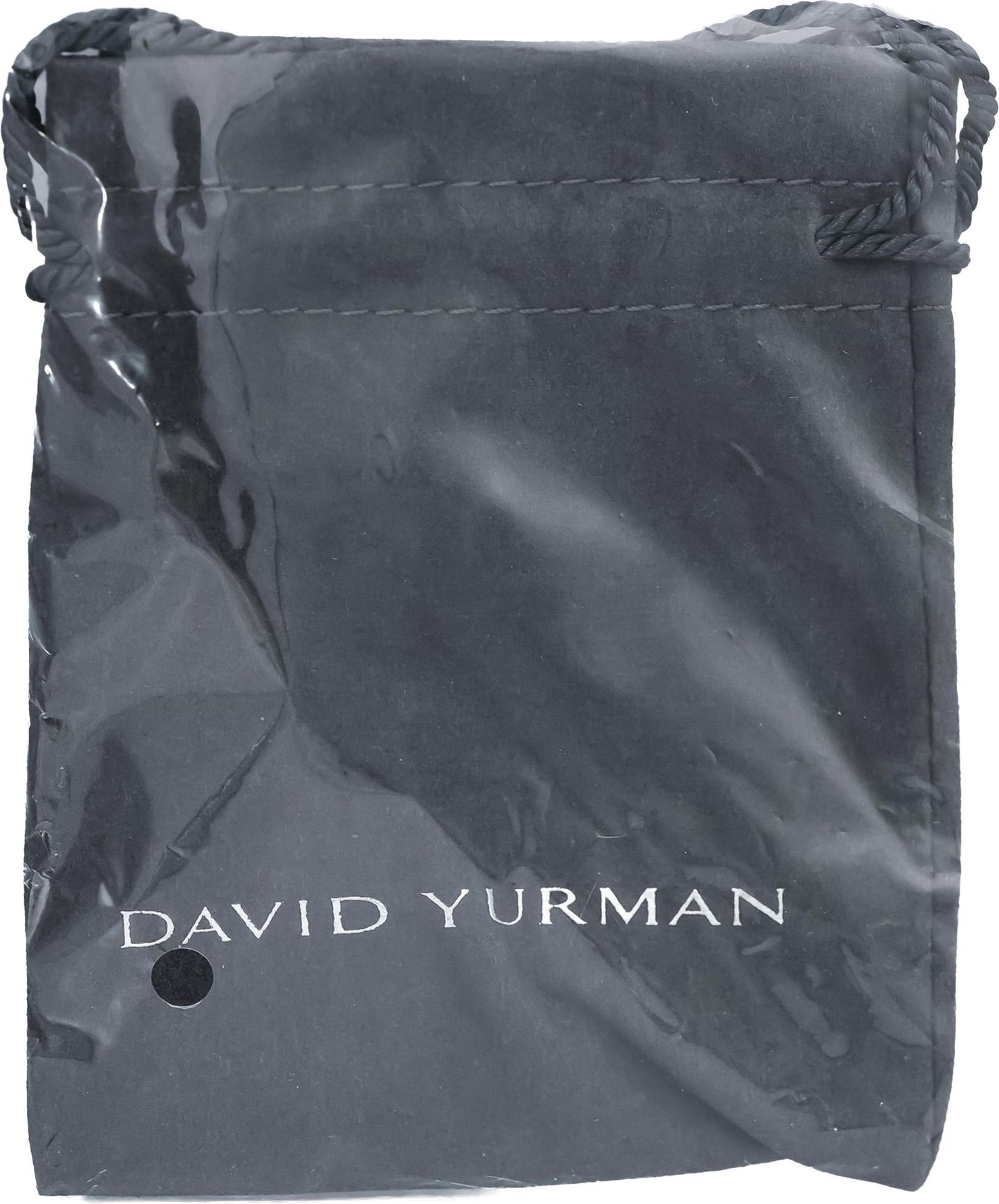 DAVID YURMAN Sterling Silver Black Diamond Curb Link Bracelet 1.14CT w/ B & P