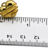 TIFFANY & CO. 18k Yellow Gold Cupid Arrow Heart-Shaped Earrings 1994
