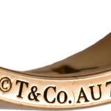 TIFFANY & CO. 18k Rose Gold VS Diamond Atlas Band Ring .02CT Size 10.25