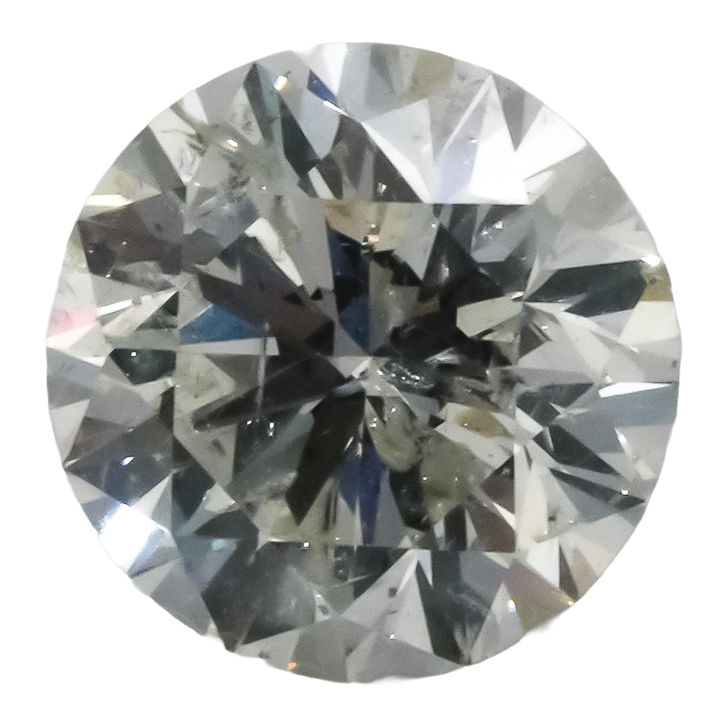 HRD Certified I1/G Round Cut Natural Diamond Loose Stone 2.40CT