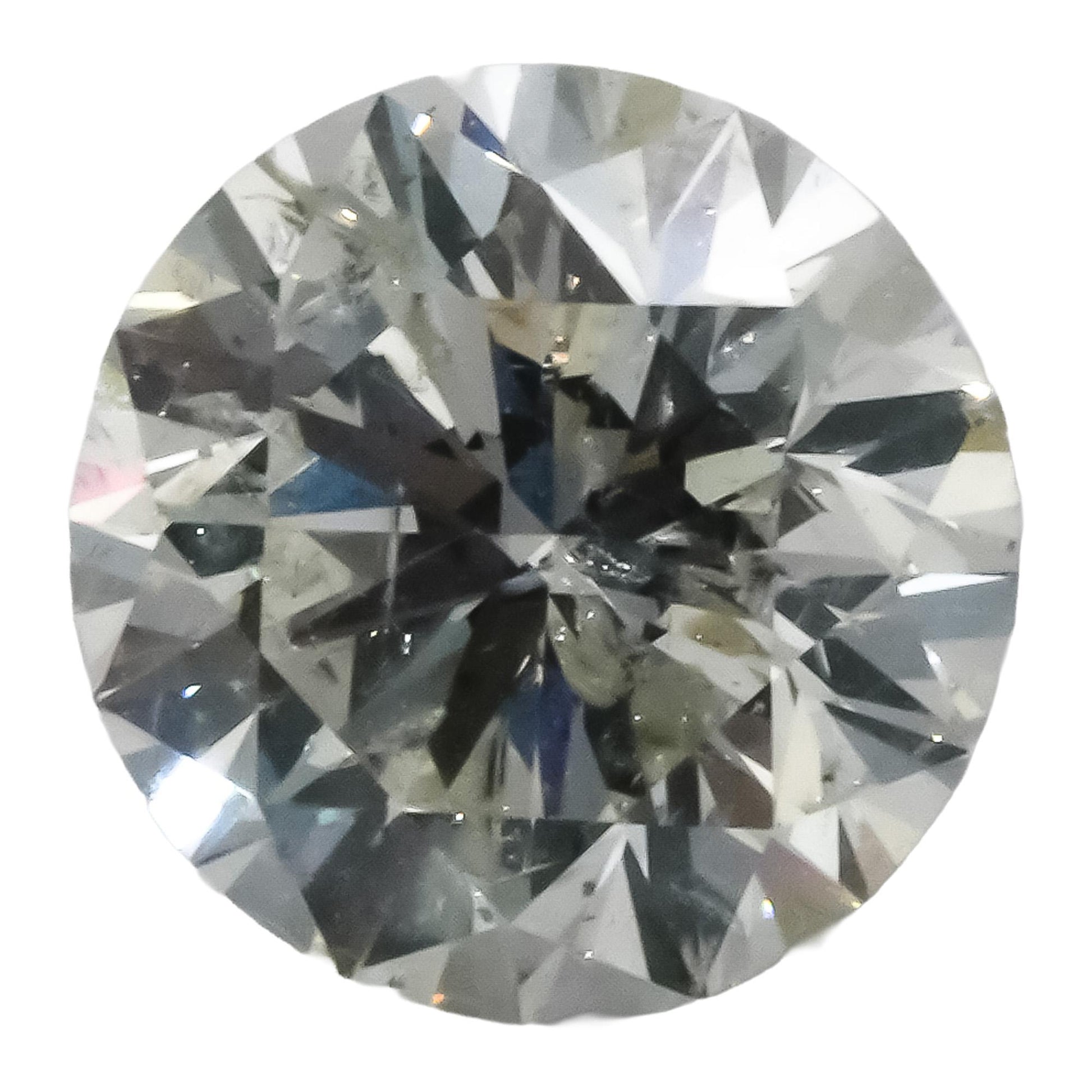 HRD Certified I1/G Round Cut Natural Diamond Loose Stone 2.40CT