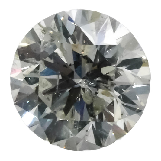 HRD Certified I1/G Round Cut Natural Diamond Loose Stone 2.40CT