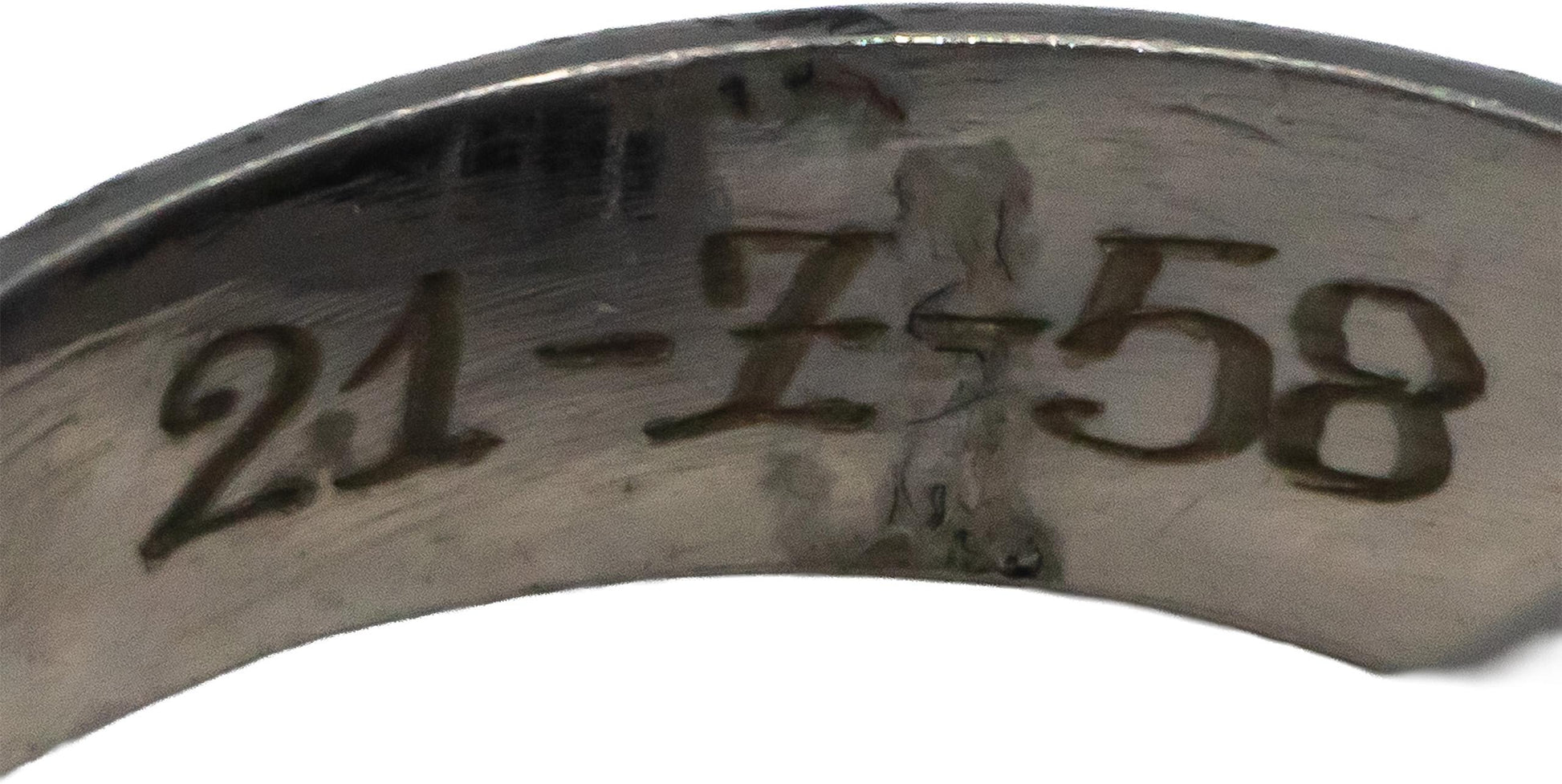 Vintage 14k White Gold 0.33CT VS Diamond Retro Ring Size 6.5