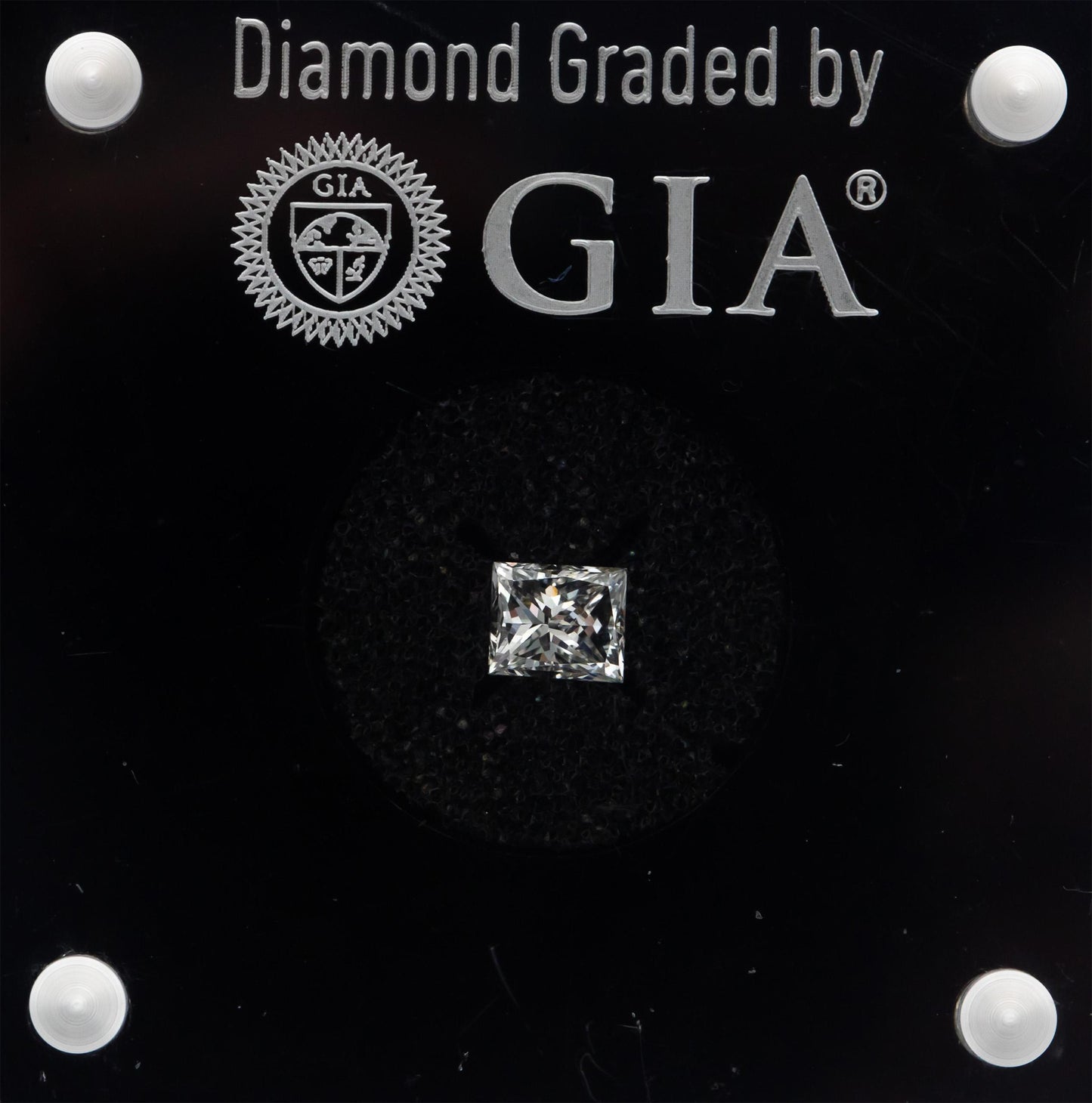 GIA Certified SI1/J Princess Cut Loose Diamond w/ Report 1.01CT