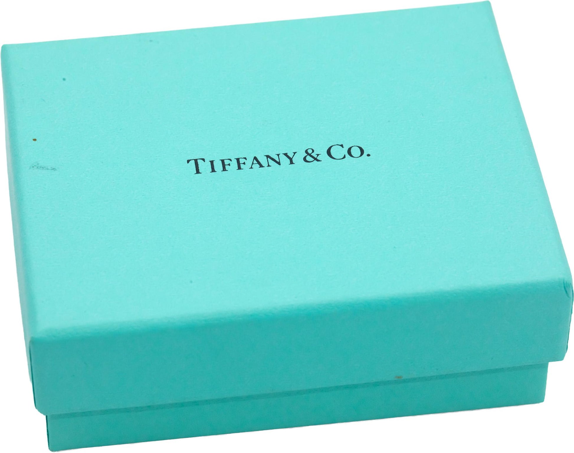 TIFFANY & CO. 18k Yellow Gold Jewelry "Fifth Ave" Sign Charm w/ Box & Pox