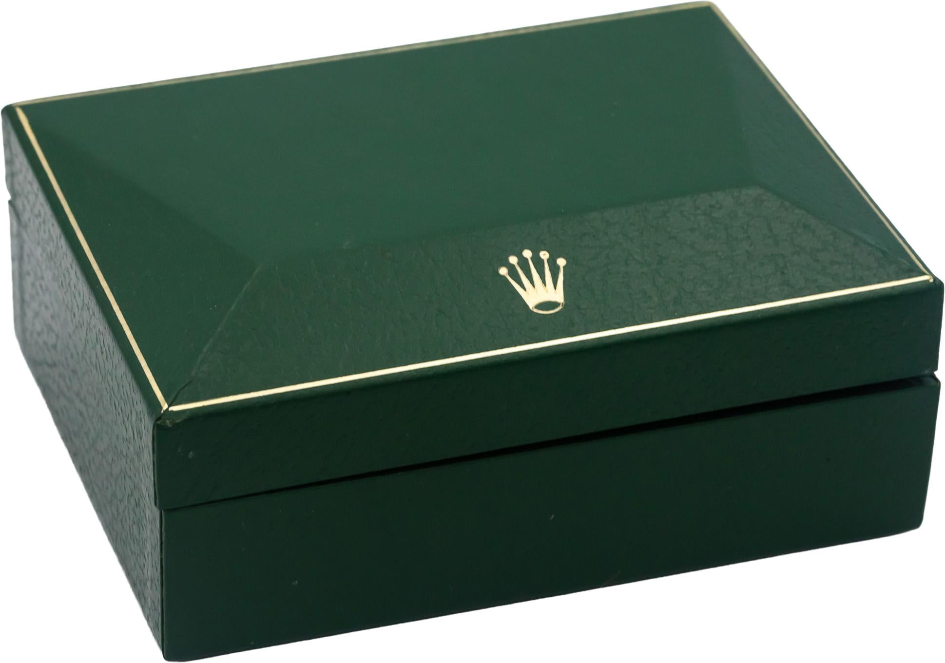 ROLEX Stainless Steel 1500 Oyster Perpetual Date 34mm Automatic Watch w/ Box