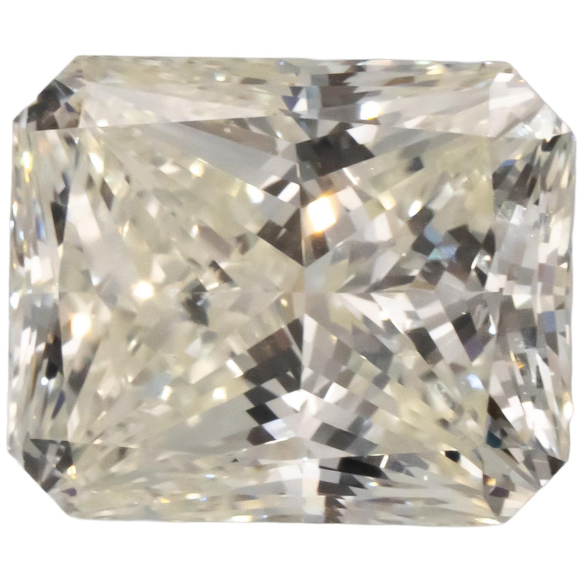 GIA Certified SI1/K Radiant Cut Diamond Loose Stone 5.09CT