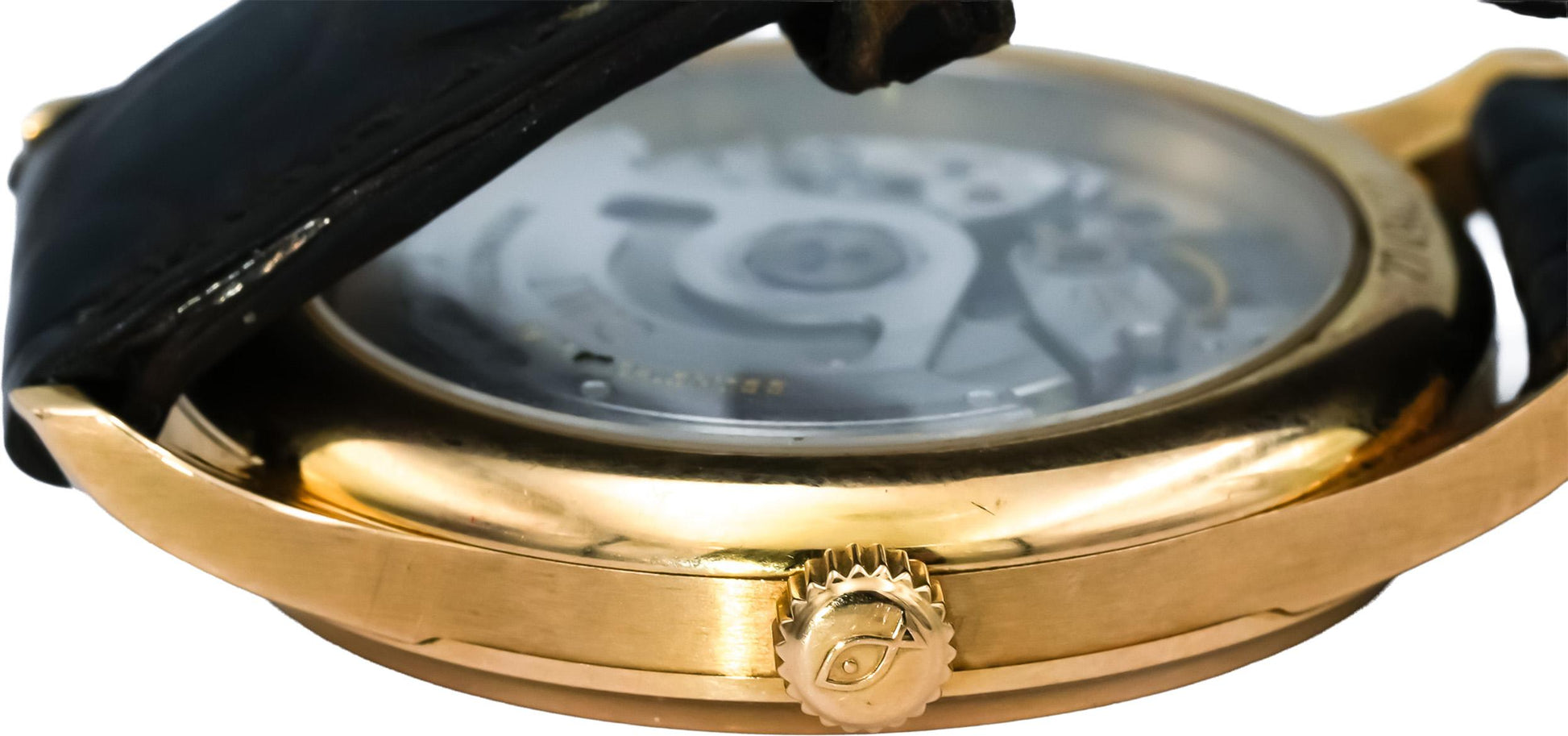 I.W.C. 18k Yellow Gold Portugieser 35mm Automatic Watch Ref. 3531