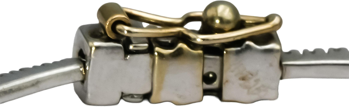 14k White Gold Round Diamond Fancy Link Bracelet 2.0CT