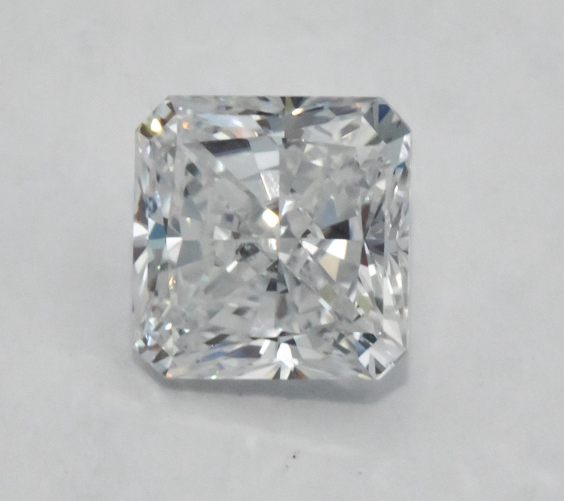 GIA Certified SI1/D Cut-Cornered Square Radiant Cut Diamond 1.01CT