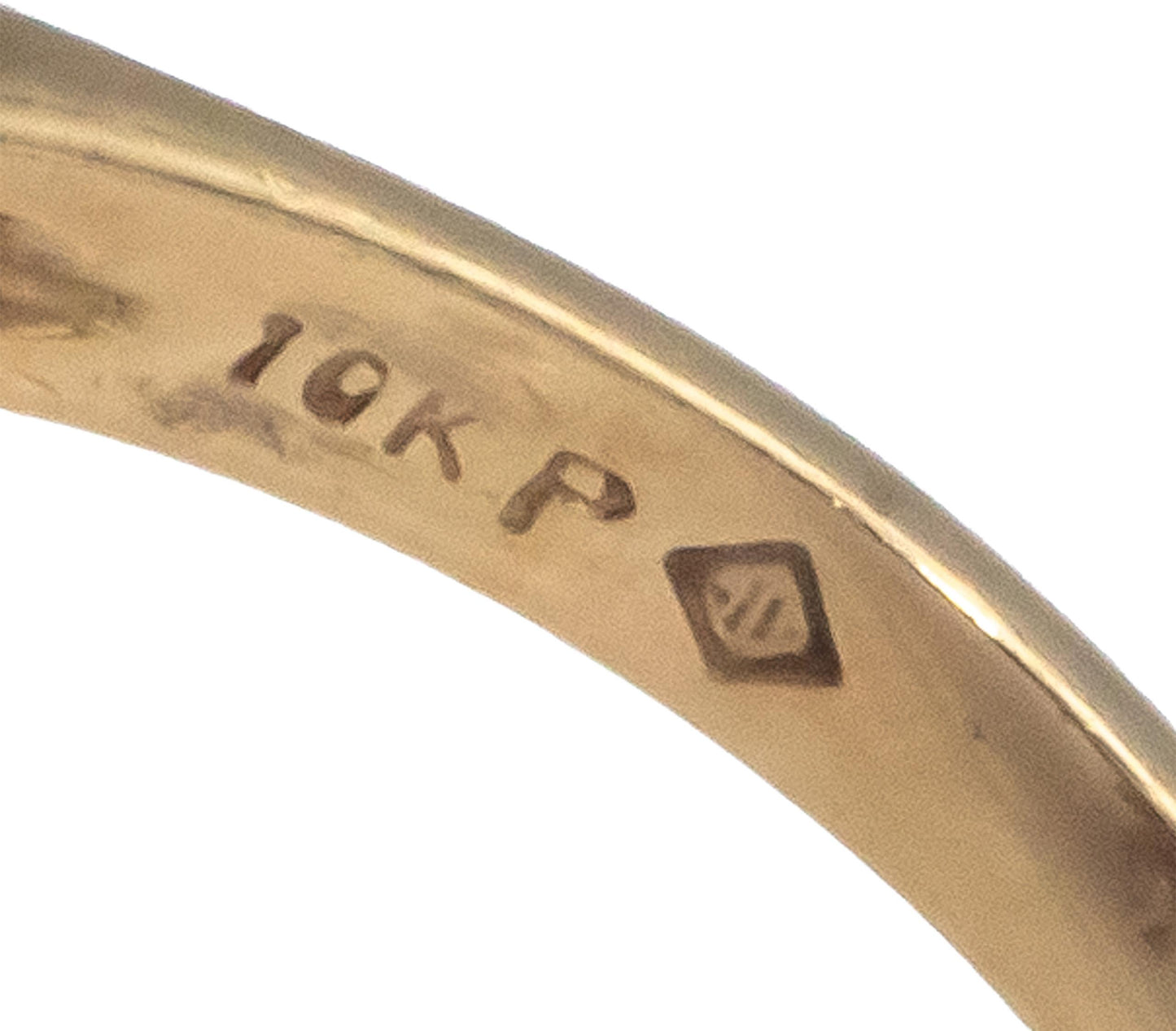 10k Yellow Gold 1.62CT Diamond and Ruby Cluster Cocktail Ring Size 8