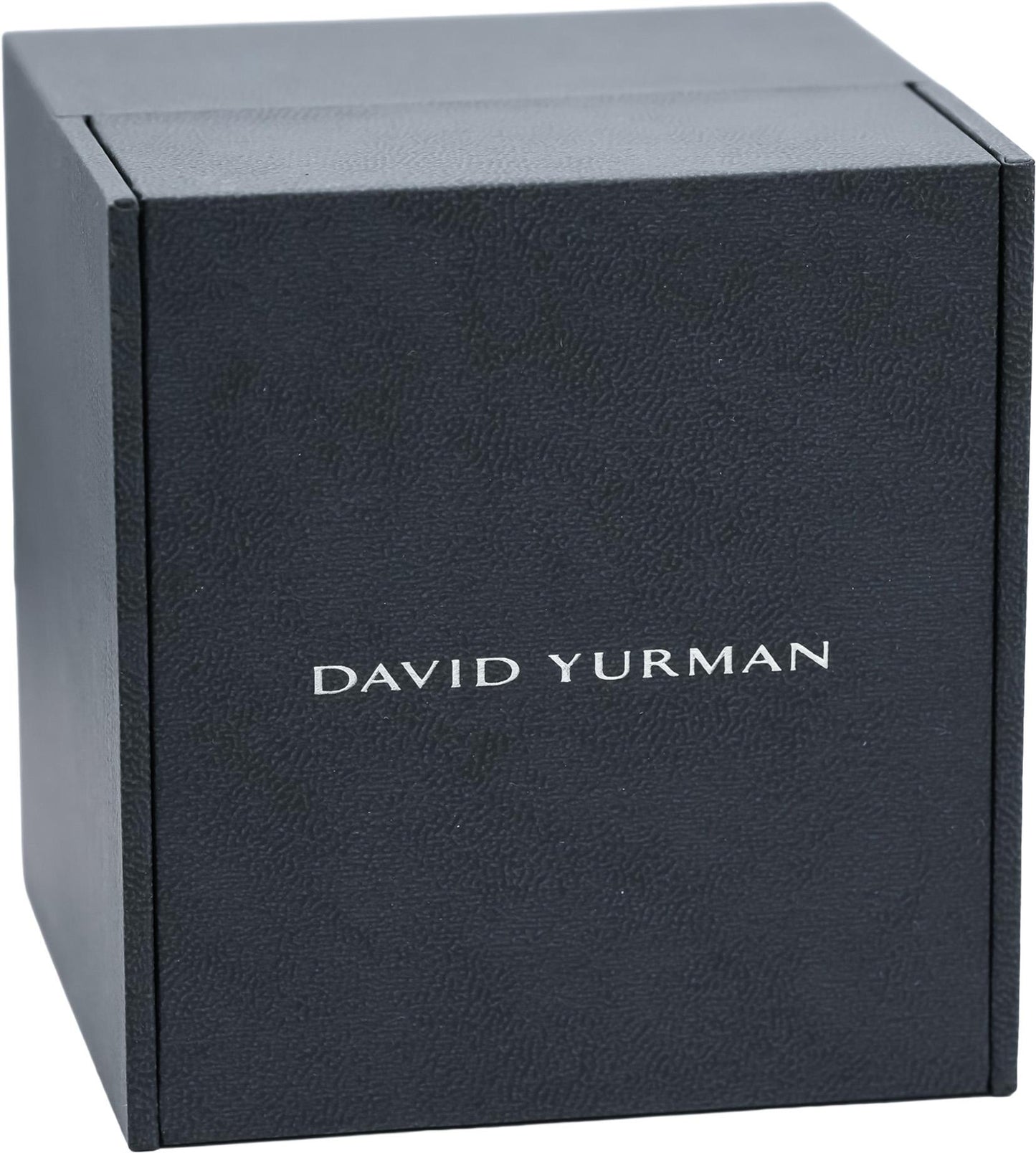 DAVID YURMAN Sterling Silver Black Diamond Curb Link Bracelet 1.14CT w/ B & P