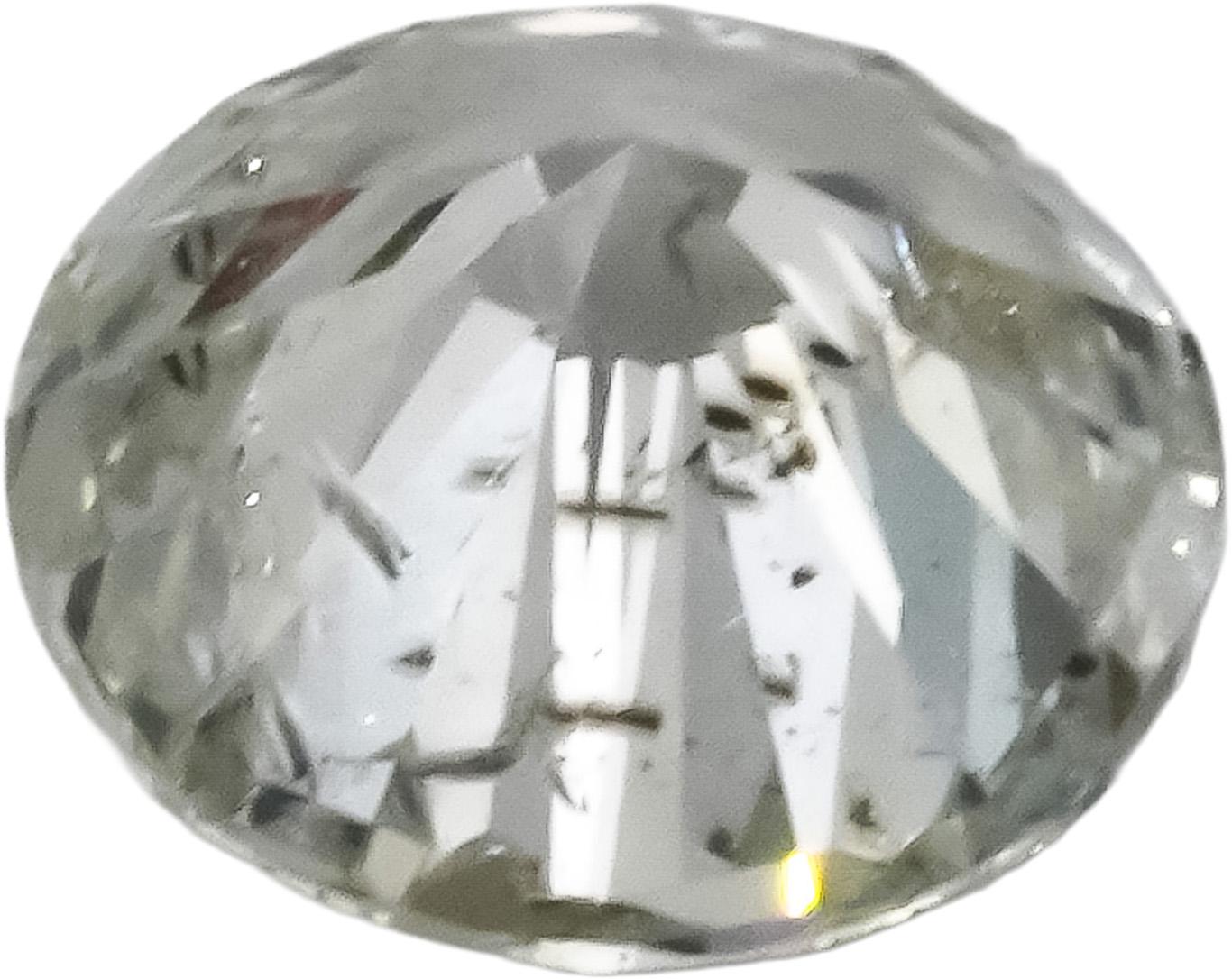 HRD Certified I1/G Round Cut Natural Diamond Loose Stone 2.40CT