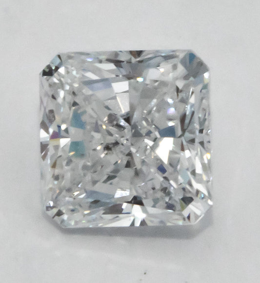 GIA Certified SI1/D Cut-Cornered Square Radiant Cut Diamond 1.01CT