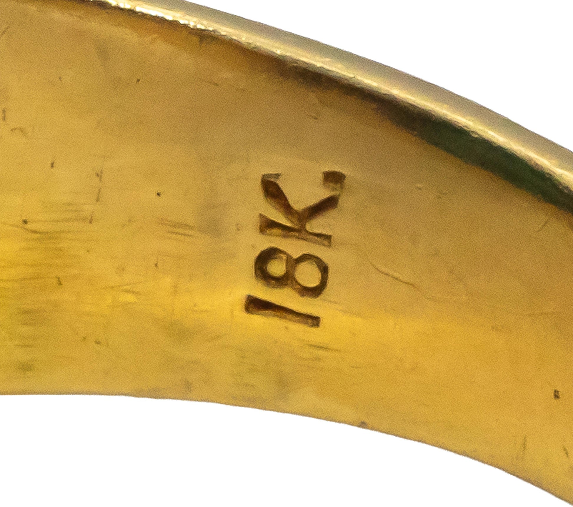 18k Yellow Gold VS Diamond Tourmaline Ruby Cocktail Ring 3.35CT Size 8.25